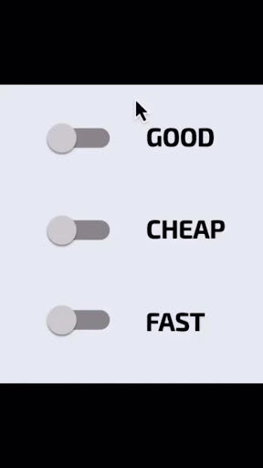 Why You Can Only Have Two