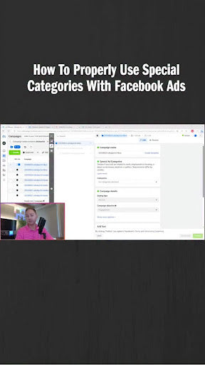 Mastering Special Categories for Facebook Ads