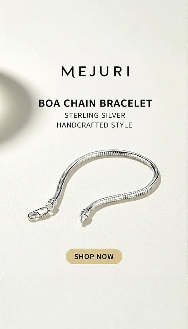 Mejuri Boa Chain Bracelet
