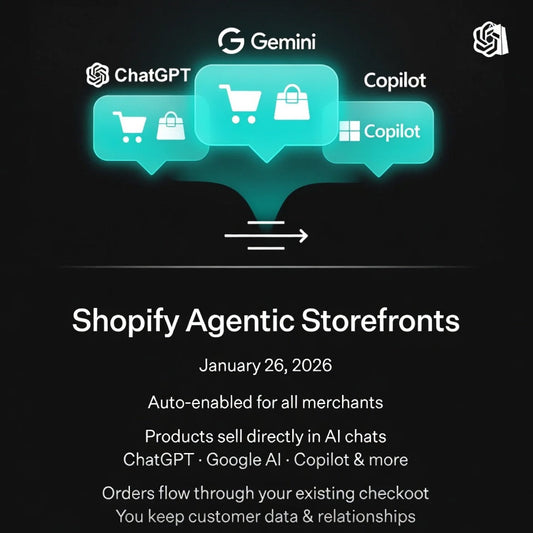 Shopify launches Agentic Storefronts