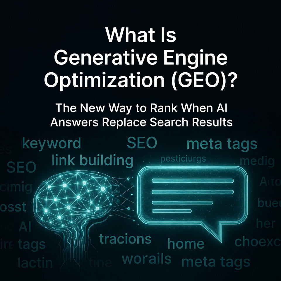 What Is Generative Engine Optimization (GEO)?