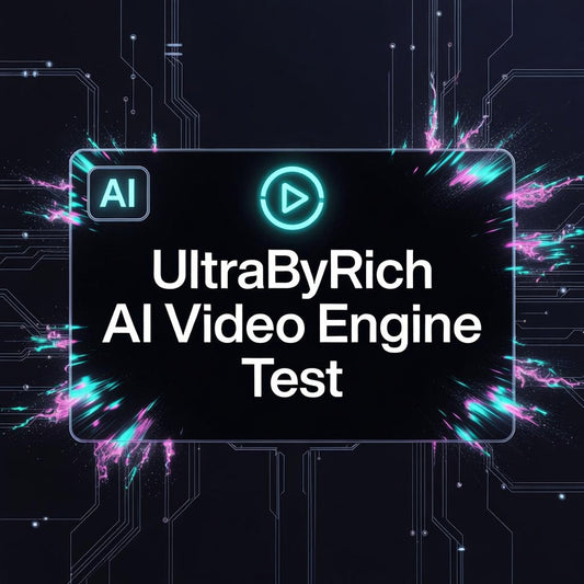 UltraByRich AI Video Engine Test