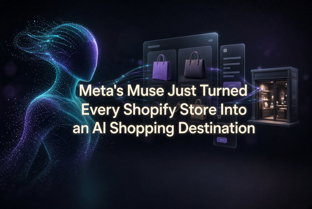 Meta's Muse Just Turned Every Shopify Store Into an AI Shopping Destination