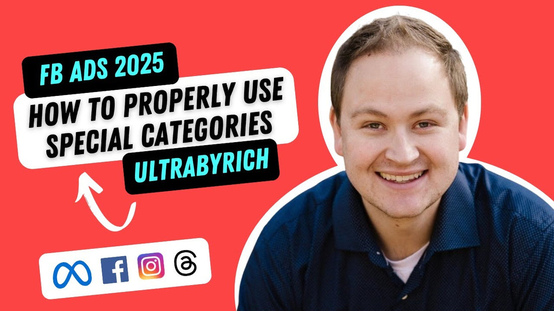 How To Properly Use Special Categories With Facebook Ads